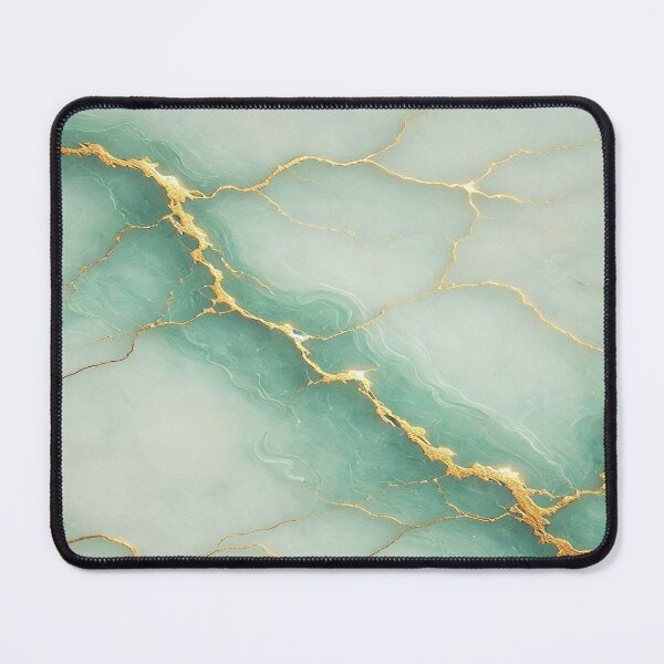 Item preview, Golden Vein Pierces the Emerald Green Marble  designed and sold by Stageless Designs.