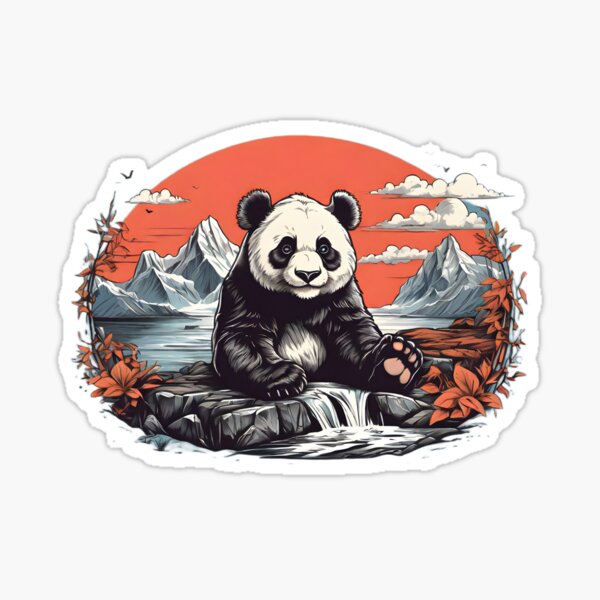 Item preview, panda in norwegian lofoten designed and sold by Karaz's Animal Kingdom.