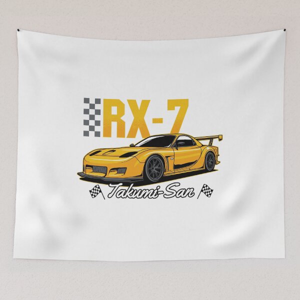 Item preview, Mazda RX-7 - Takumi-San JDM Legend Art designed and sold by Not Hugo.