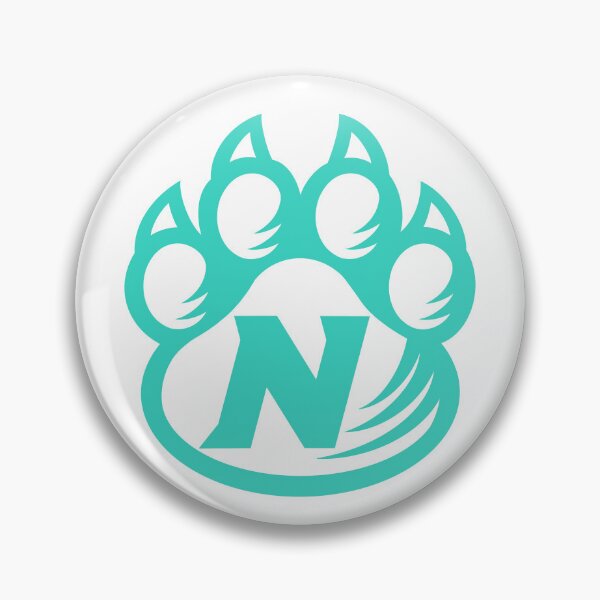 Item preview, NW Bearcat Paw - Teal designed and sold by KayPolak Studios.