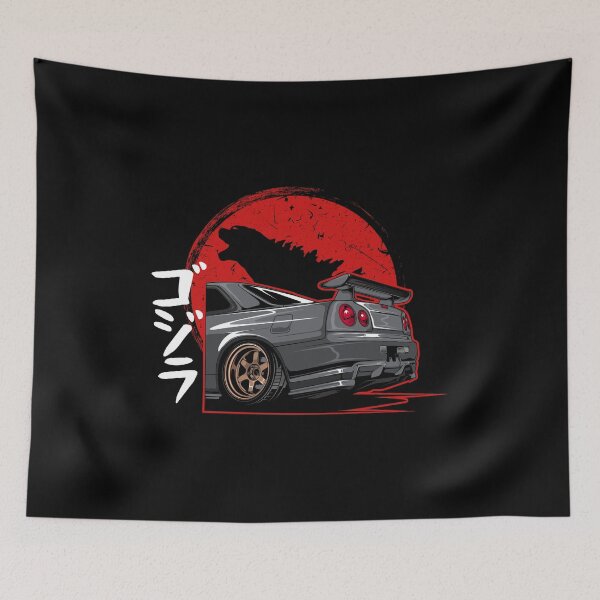 Item preview, Nissan GT-R R34 - Godzilla JDM Legend Ar designed and sold by Not Hugo.