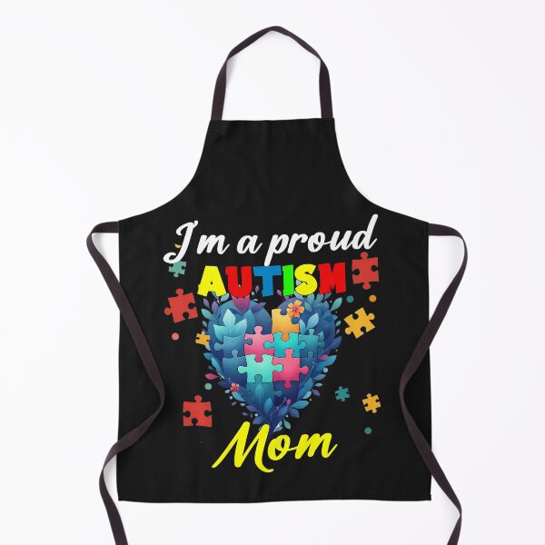 Aperçu de l'œuvre I m proud Autism mom Awareness Acceptance Women Kid créée et vendue par tazaino.