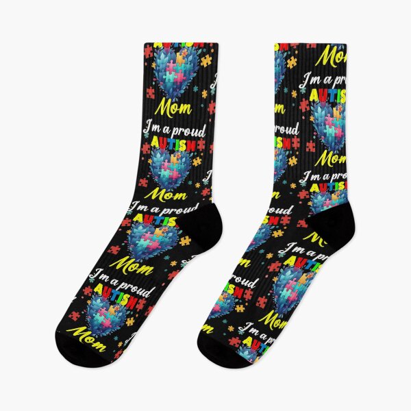 Item preview, I m proud Autism mom Awareness Acceptance Women Kid designed and sold by tazaino.