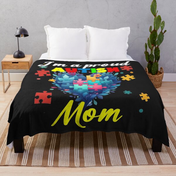 Item preview, I m proud Autism mom Awareness Acceptance Women Kid designed and sold by tazaino.