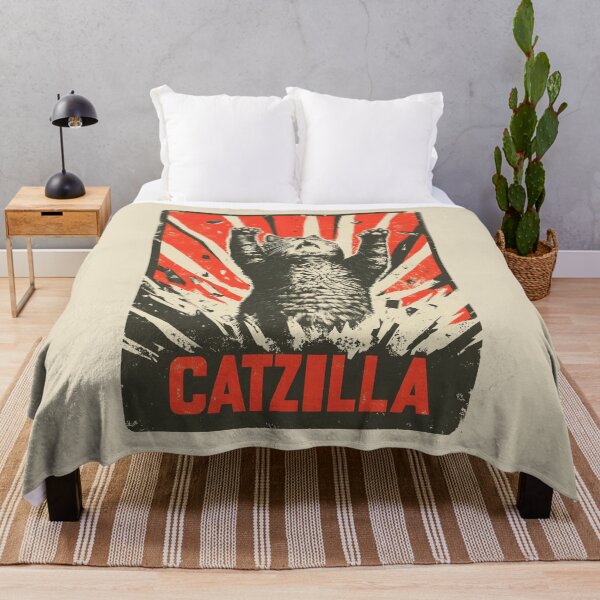 Item preview, Catzilla Monster Cat designed and sold by mustbewhy.