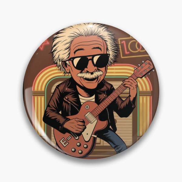 Item preview, albert einstein rock and roll designed and sold by martin max.