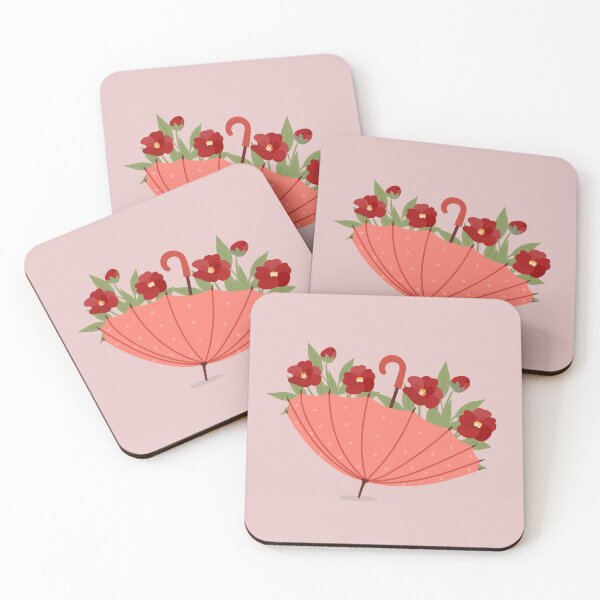 Item preview, Umbrella pattern Heart Love with Flowers designed and sold by AlginaPugachova.