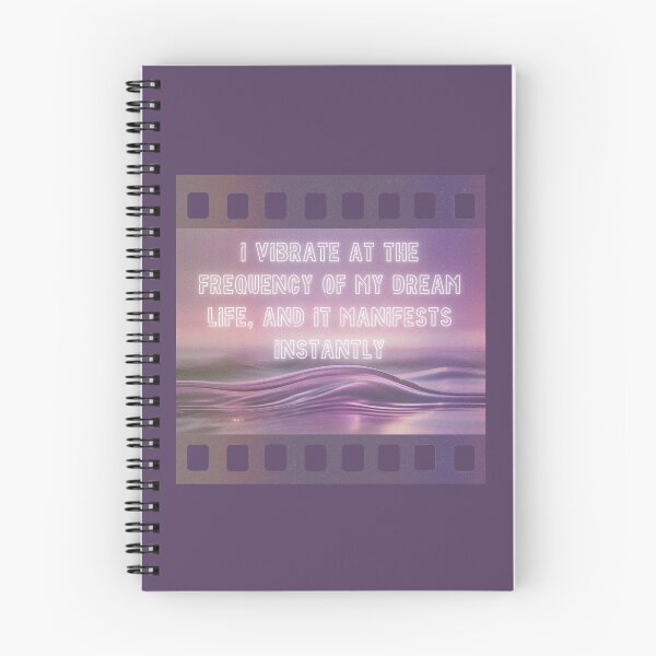 Item preview, I Vibrate at the Frequency of My Dream Life – Manifestation Quote designed and sold by LUV963.