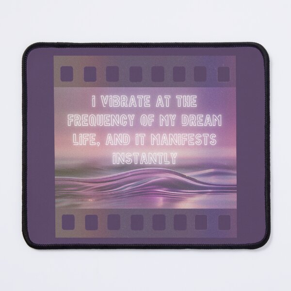 Item preview, I Vibrate at the Frequency of My Dream Life – Manifestation Quote designed and sold by LUV963.