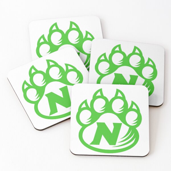 Item preview, NW Bearcat Paw - Lime Green designed and sold by KayPolak Studios.