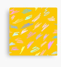 Kids Squiggles Canvas Print