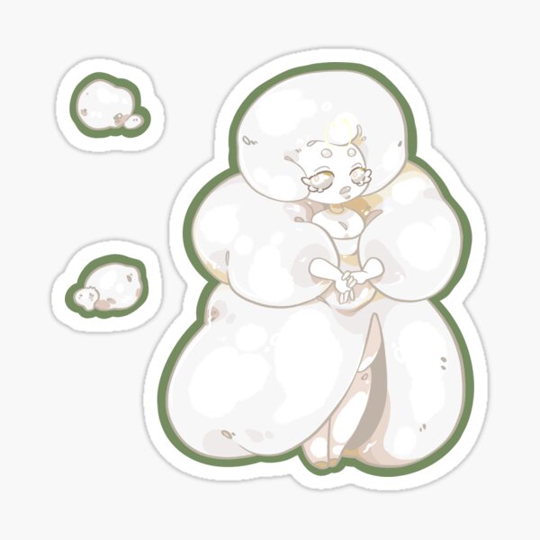 Item preview, Puffball Mushroom (Spore Sprites) designed and sold by DilemmaArt.