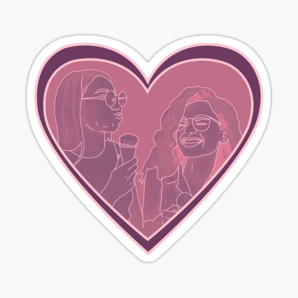 Item preview, Best Friend Love Hearts designed and sold by Caileyarts.