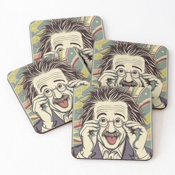 Item preview, cool albert einstein art vintage designed and sold by martin max.