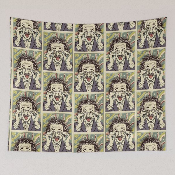 Item preview, cool albert einstein art vintage designed and sold by martin max.