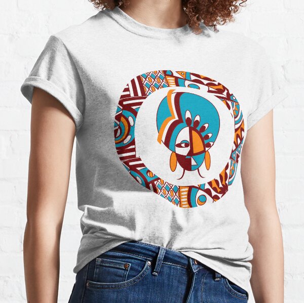 Item preview, Elegant Afro Woman in Abstract Design designed and sold by dredesignshop1.
