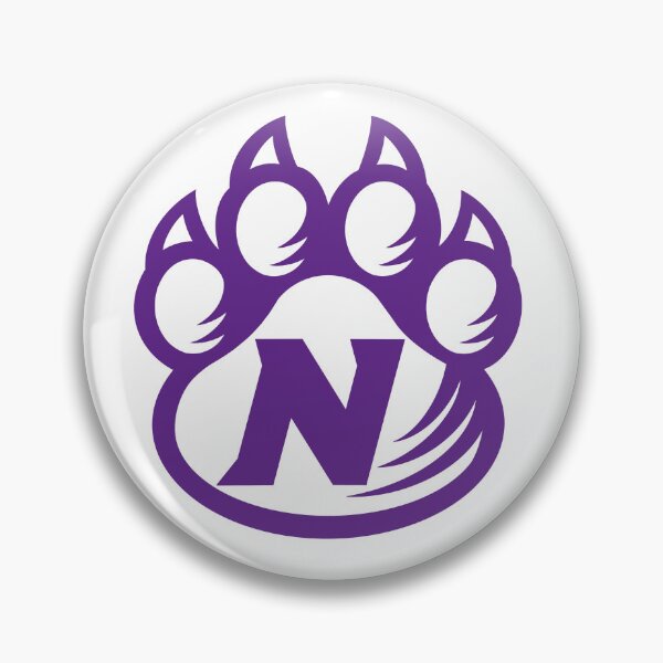 Item preview, NW Bearcat Paw - Dark Purple designed and sold by KayPolak Studios.