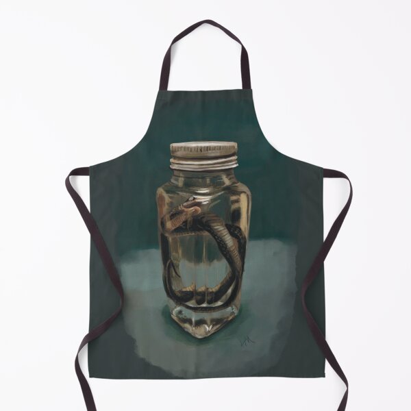 Item preview, Gardner snake specimen digital painting designed and sold by RootSpellStudio.