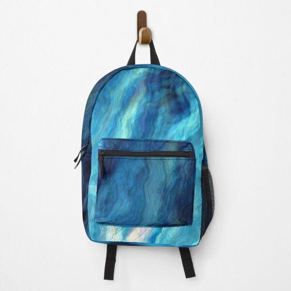 Item preview, Flowing Streams Of Blue, Aqua And Cream Abstract designed and sold by DEC02.