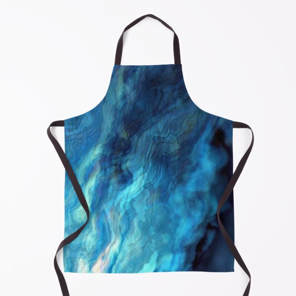Item preview, Flowing Streams Of Blue, Aqua And Cream Abstract designed and sold by DEC02.