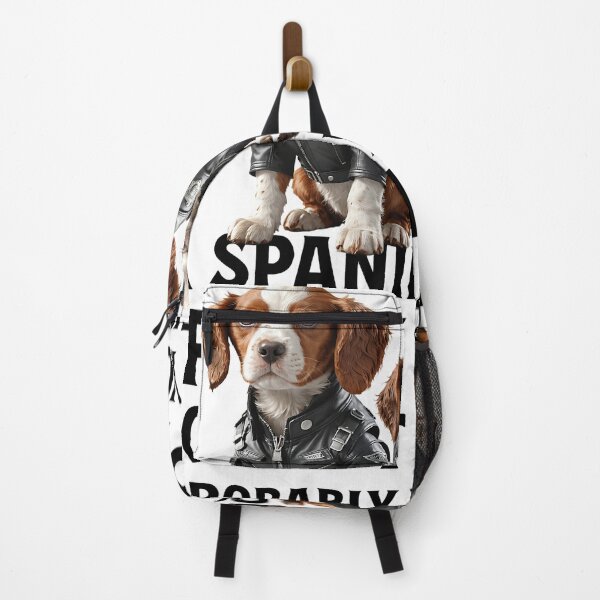 Item preview, Owner of cute pet puppy Spaniel dog. designed and sold by Drone-tees.