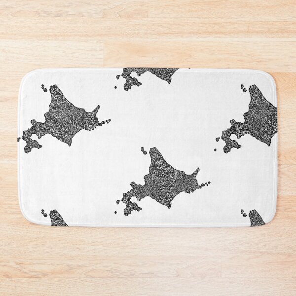 Item preview, Hokkaido Map Design designed and sold by Naoswestvillage.