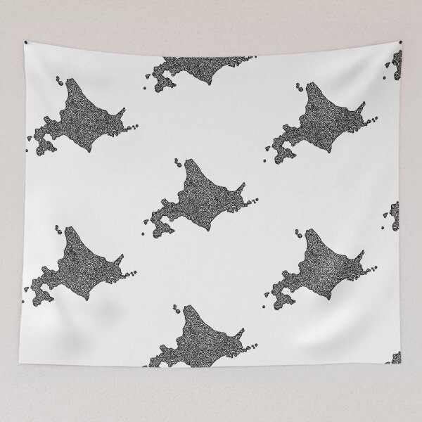 Item preview, Hokkaido Map Design designed and sold by Naoswestvillage.