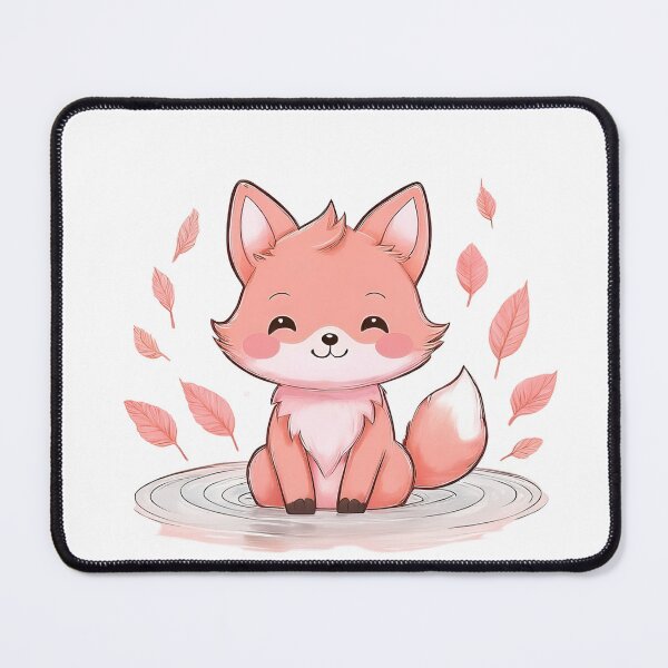 Item preview, Kawaii Fox in the Forest designed and sold by EsenciaZen.