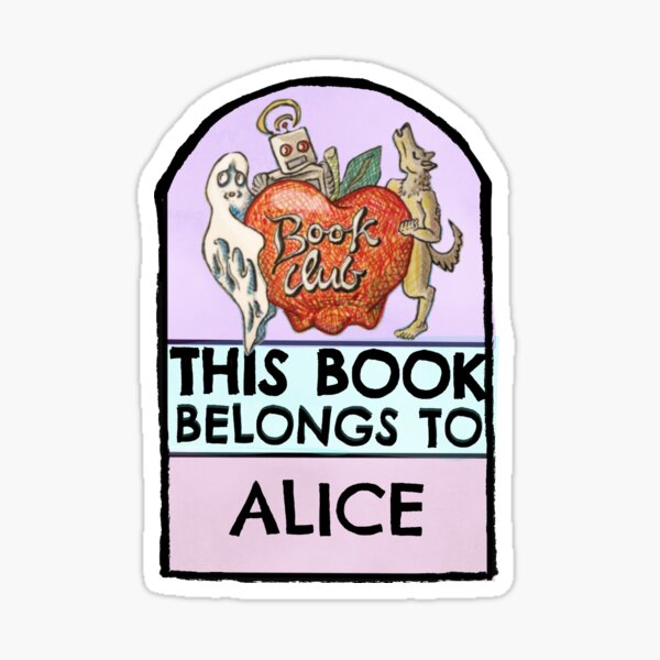 Artikel-Vorschau von Exlibris: Alice, designt und verkauft von kirshark.
