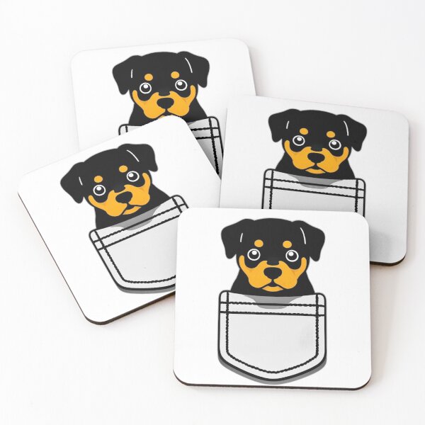 Item preview, Perro de bolsillo - Rottweiler designed and sold by MountAshDesigns.
