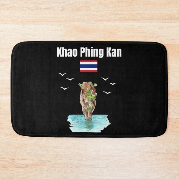 Item preview, Khao Phing Kan Island Thailand island souvenir Phuket Thai flag   designed and sold by Artstastic.