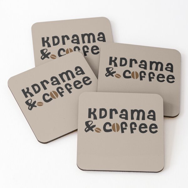 Item preview, KDrama & Coffee designed and sold by amak.