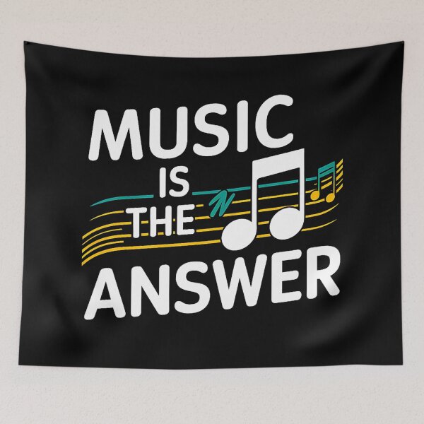 Item preview, Music Is The Answer designed and sold by SteezeeStore.