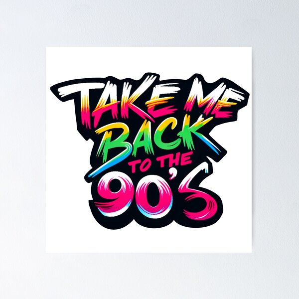 Item preview, Take me back to the 90’s designed and sold by Crafty Ninja Shop.