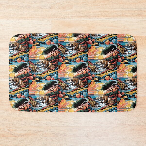 Item preview, abstract coastal landscape  designed and sold by artscreat.