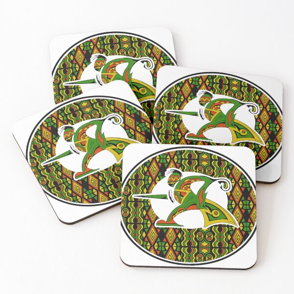 Item preview, Resilient Legends: Abstract Afro Warrior Heroes  designed and sold by dredesignshop1.