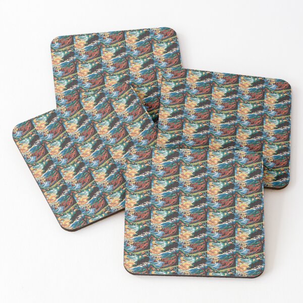 Item preview, abstract coastal landscape  designed and sold by artscreat.