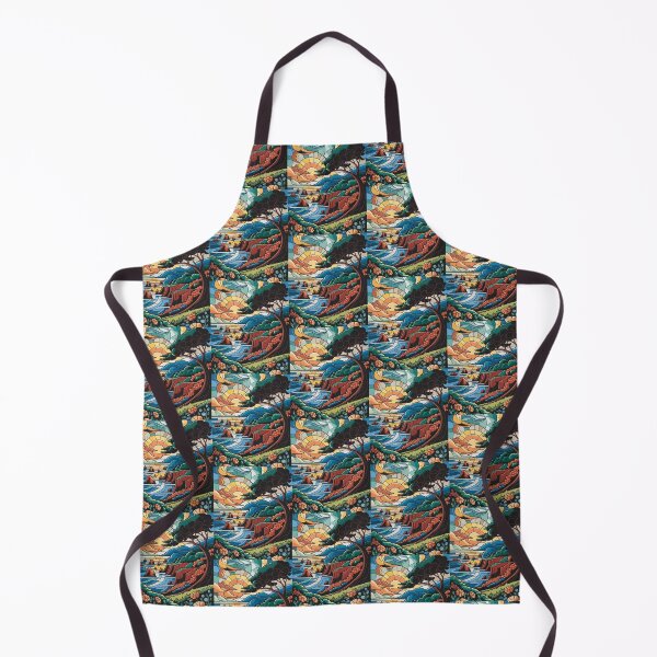 Item preview, abstract coastal landscape designed and sold by artscreat.