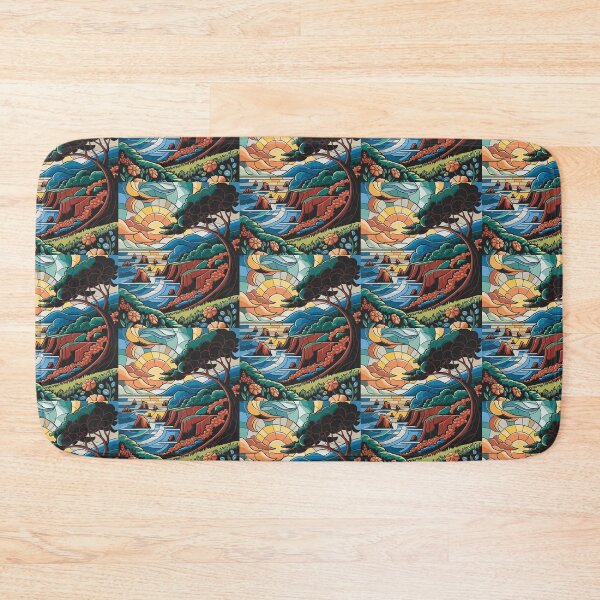 Item preview, abstract coastal landscape  designed and sold by artscreat.