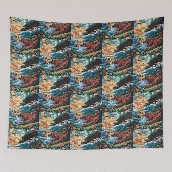 Item preview, abstract coastal landscape  designed and sold by artscreat.