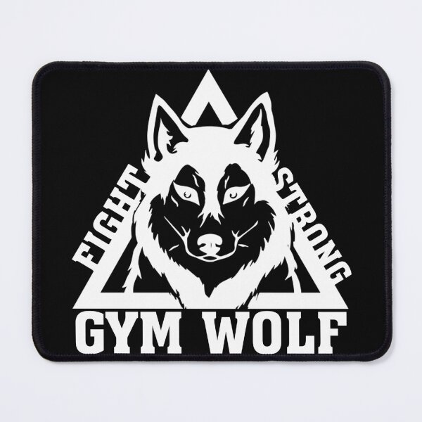 Item preview, Gym Wolf - fight - strong designed and sold by Mahmoud Salah.