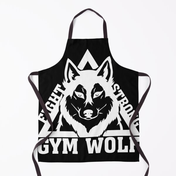 Item preview, Gym Wolf - fight - strong designed and sold by Mahmoud Salah.