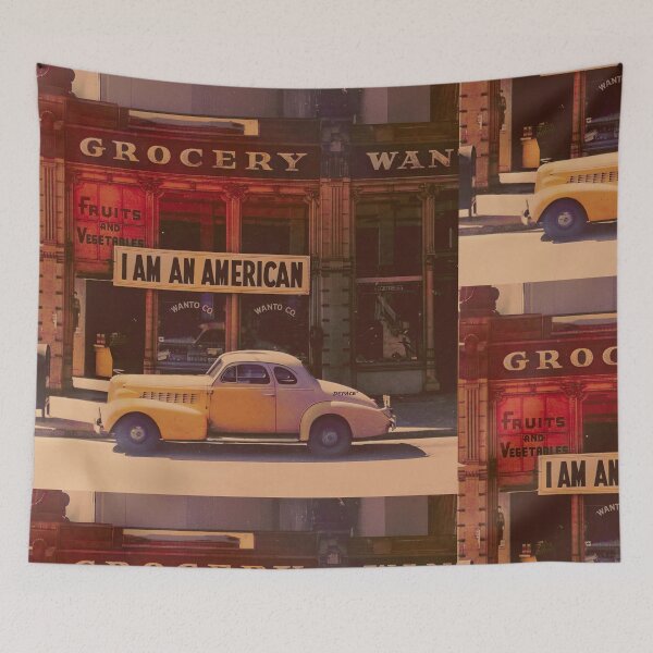 Item preview, I am an American - A Sign of Identity in Uncertain Times - dePace' designed and sold by mrpropcake.