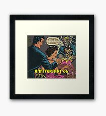Retro comics Framed Print