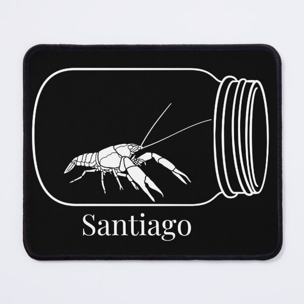 Item preview, Santiago (light ink) designed and sold by crankymachines.