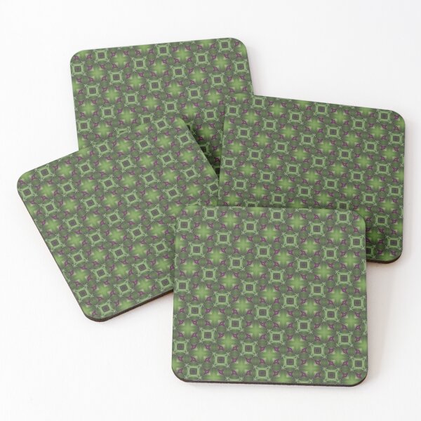 Item preview, Green and Purple Geometric Seamless Pattern designed and sold by shazdesign24.