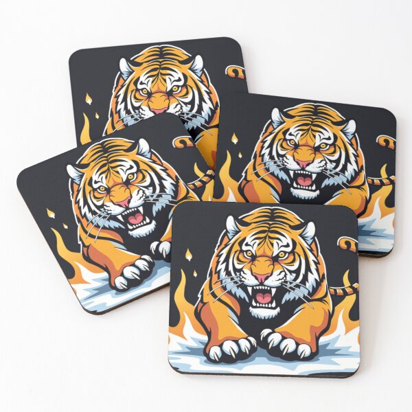 Item preview, Tiger Fire and Ice designed and sold by ZZTees.