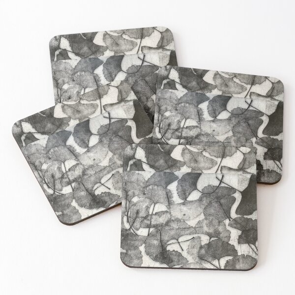 Item preview, Black GINKGO Biloba designed and sold by BorgesFinearts.
