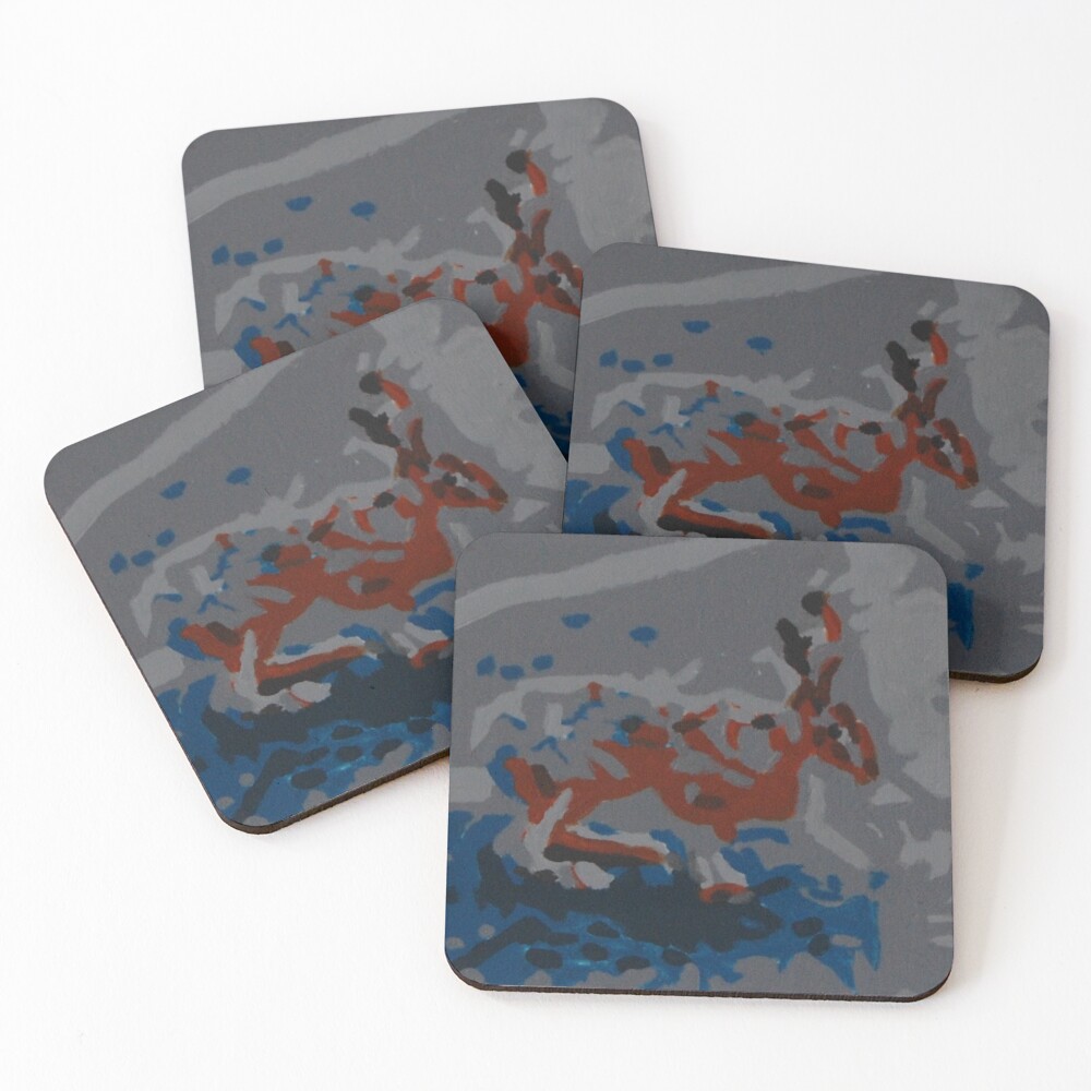 Item preview, Coasters (Set of 4) designed and sold by artistDanJ.