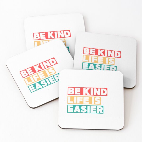 Item preview, Be Kind Life is easier designed and sold by WTKproducts.